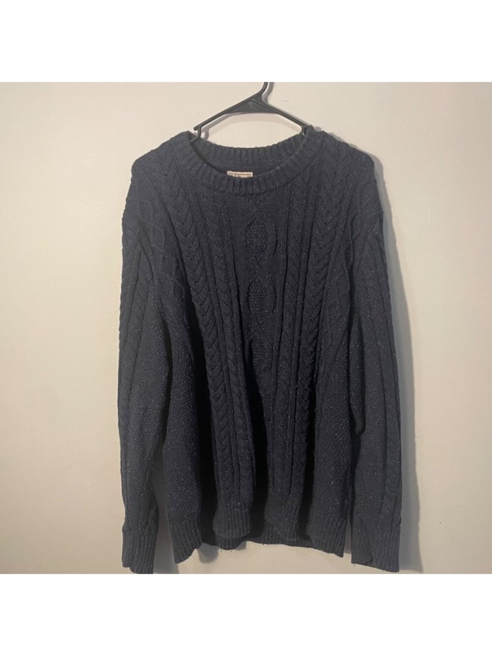 L.L bean cable knit sweater